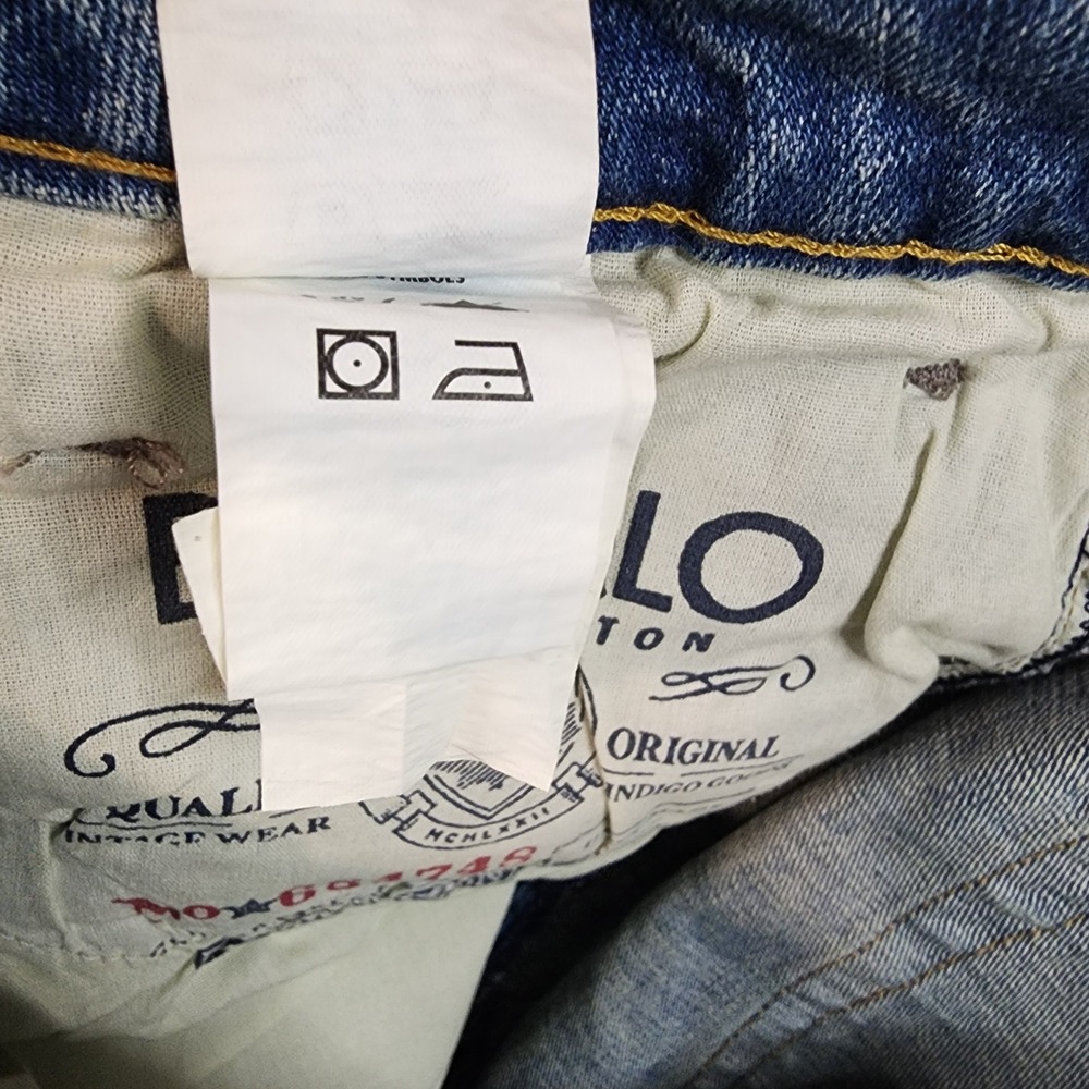 Buffalo David Bitton Driven Jeans Mens 40x30 Blue Relaxed Straight Leg Casual - Picture 12 of 15